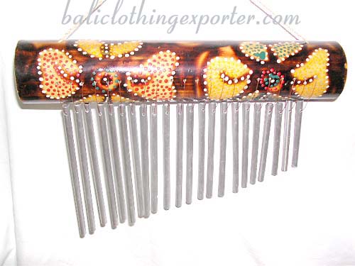 Wind chimes, wooden chime, carved decor, sound decorations, unique gift, art sculptures, bali bali crafts