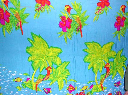 tropical sarong, unisex clothing, aloha fashions, batik apparel, summer accessories