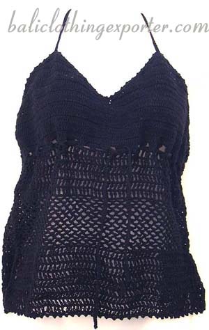 Club fashion wear, ladies summer shirt, crochet apparel, resort clothing, beach wear, active wear  