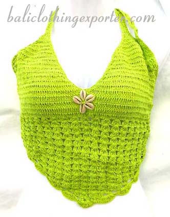 Batik crafted tops, vacation apparel, ladies club wear, leisure wear, crochet shirt, beach  fashions, sexy bali tops, summer clothing  