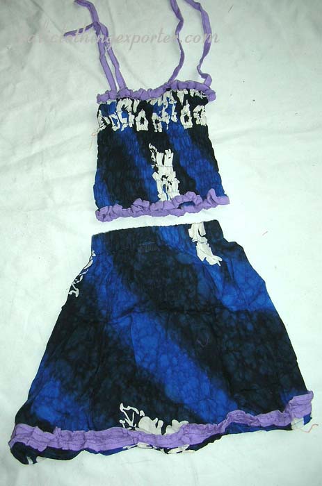  Junior beach wear, girls spring outfits, hawaiian apparel, beach fashions, bali  tube tops, skirt, kids island wear         