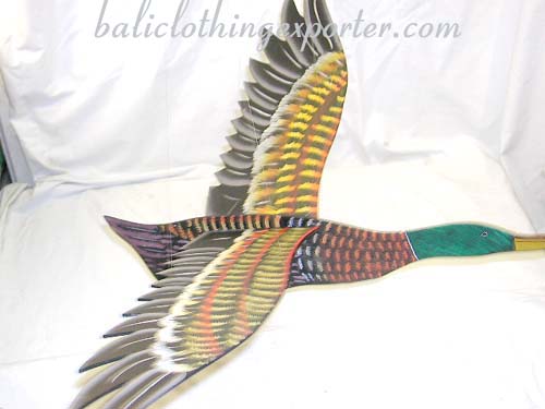 Duck designed art, unique crafted figure, animal lovers gifts, wild nature collectibles, lake statue