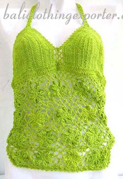 handmade apparel, knit beach wear, summer tankini, crochet fashion clothing, island wear   
