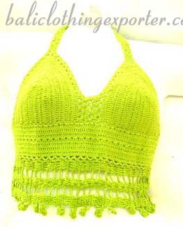 Fantasy clothing, ladies summer tank top, unique club wear, kniited fashion,  crochet shirt, resort wear  