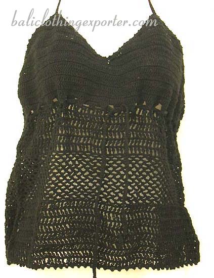 Batik embroidered shirt, beach wear, ladies tank top, crochet fashions, summer apparel, active wear clothing, leisure wear knitted shirts  