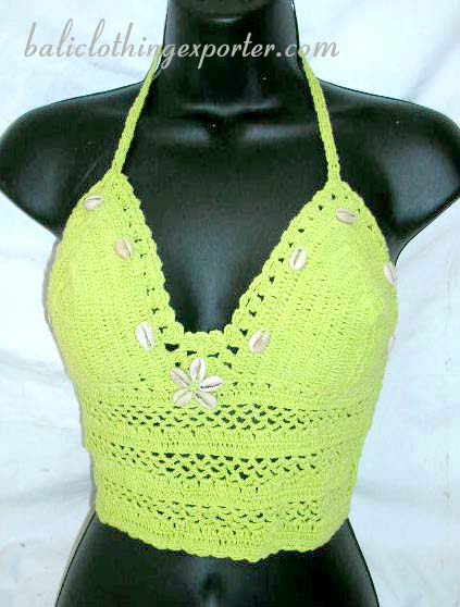 Fine beach wear, crafted crochet fashions, womens knit wear clothing, urban club wear, resort apparel, beach top, fishnet shirt  
