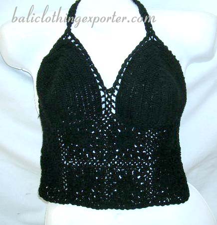 Ladies knitted summer wear, aloha tropical wear, casual fashions, womens sexy crochet bras, urban club apparel  